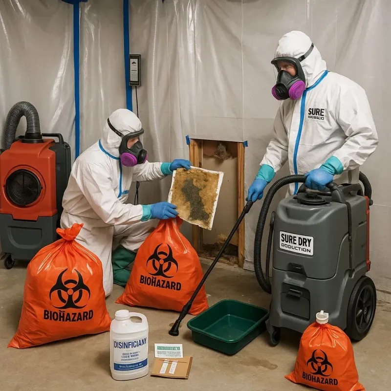 Contaminated Water Handling Protocols process in Billington Heights, NY
